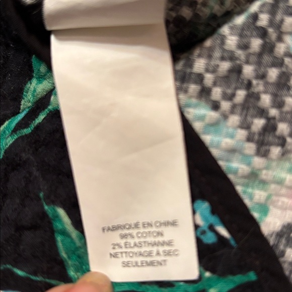 Kate Spade Black Floral Pencil Skirt - Picture 6 of 11